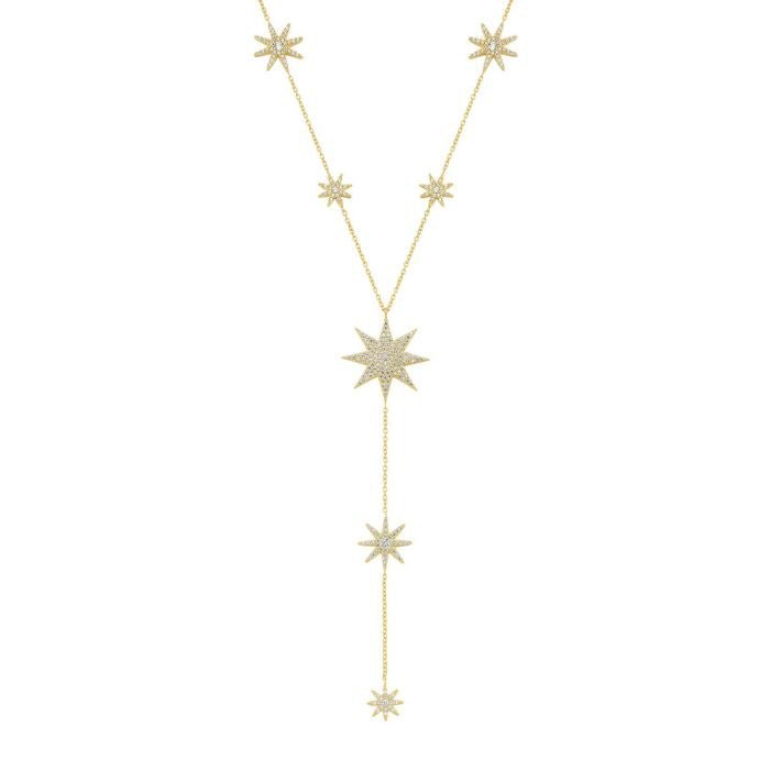 Festive Stars Necklace - DORATA Jewellery