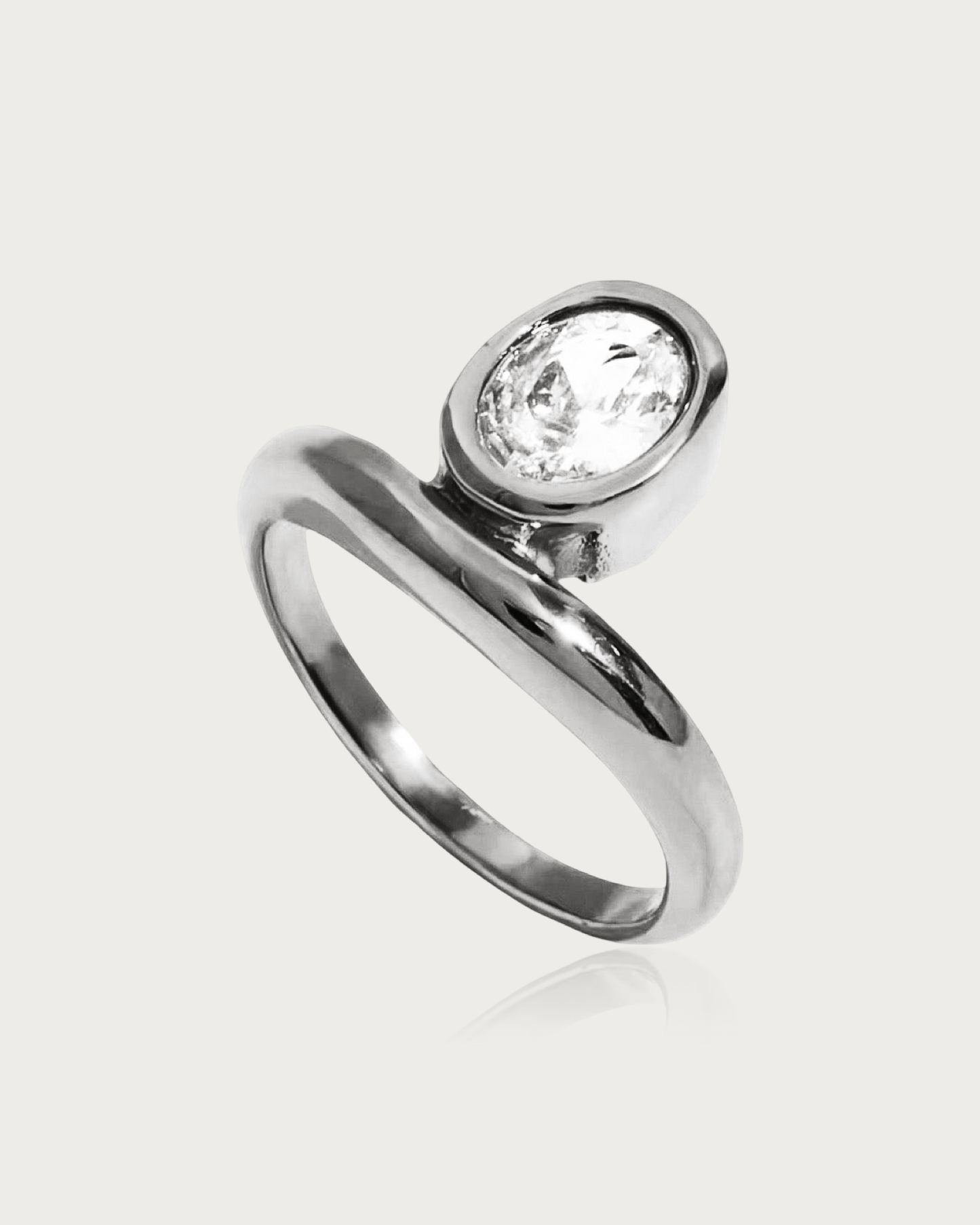 Oval Diamante Ring - DORATA Jewellery