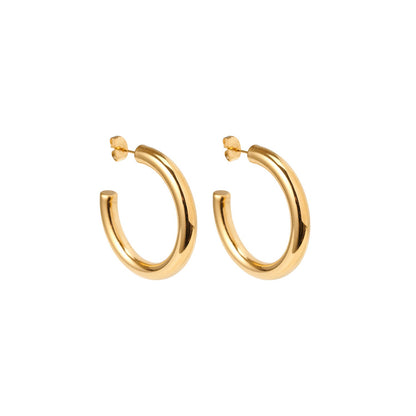 Classic Hoops Earrings - DORATA Jewellery