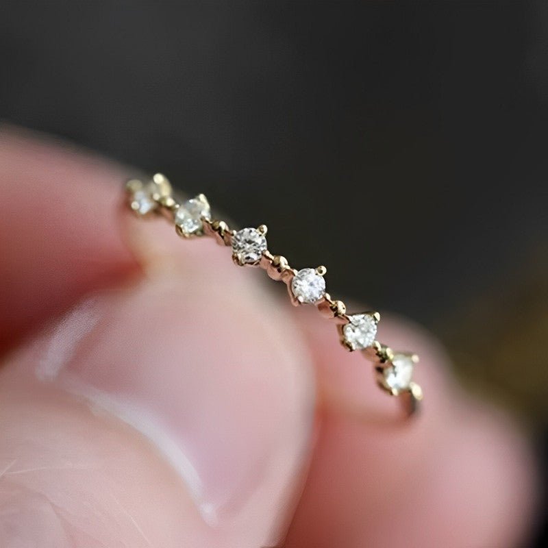 Diamond Band Ring - DORATA Jewellery