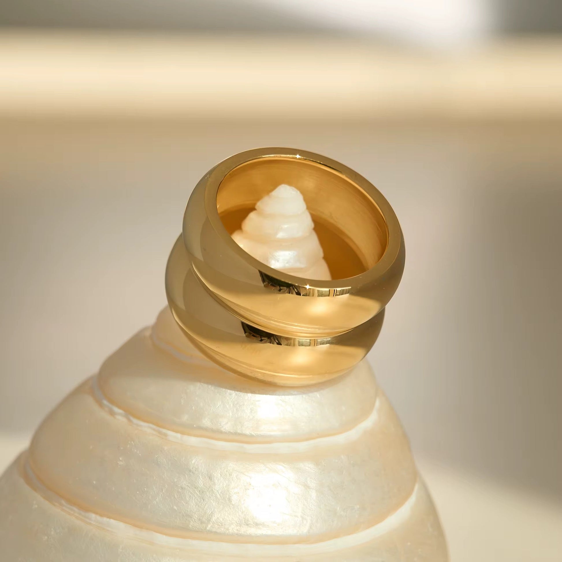 Double Hoop Ring - DORATA Jewellery