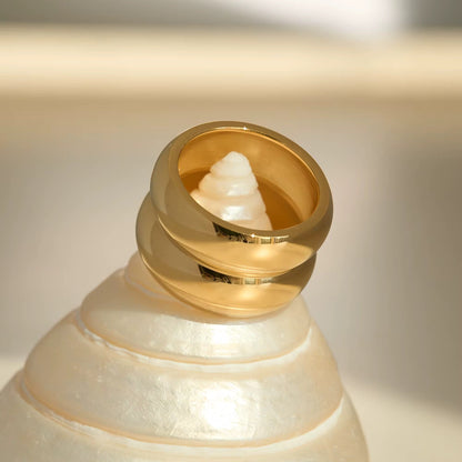 Double Hoop Ring - DORATA Jewellery