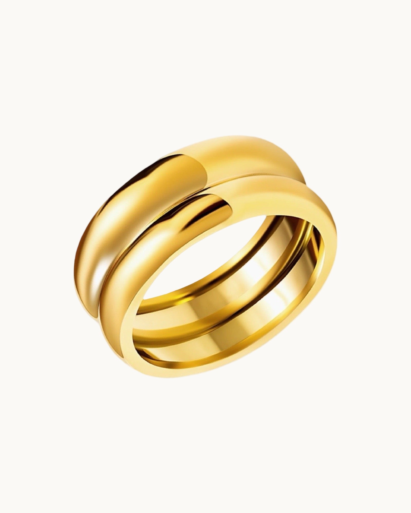 Double Hoop Ring - DORATA Jewellery