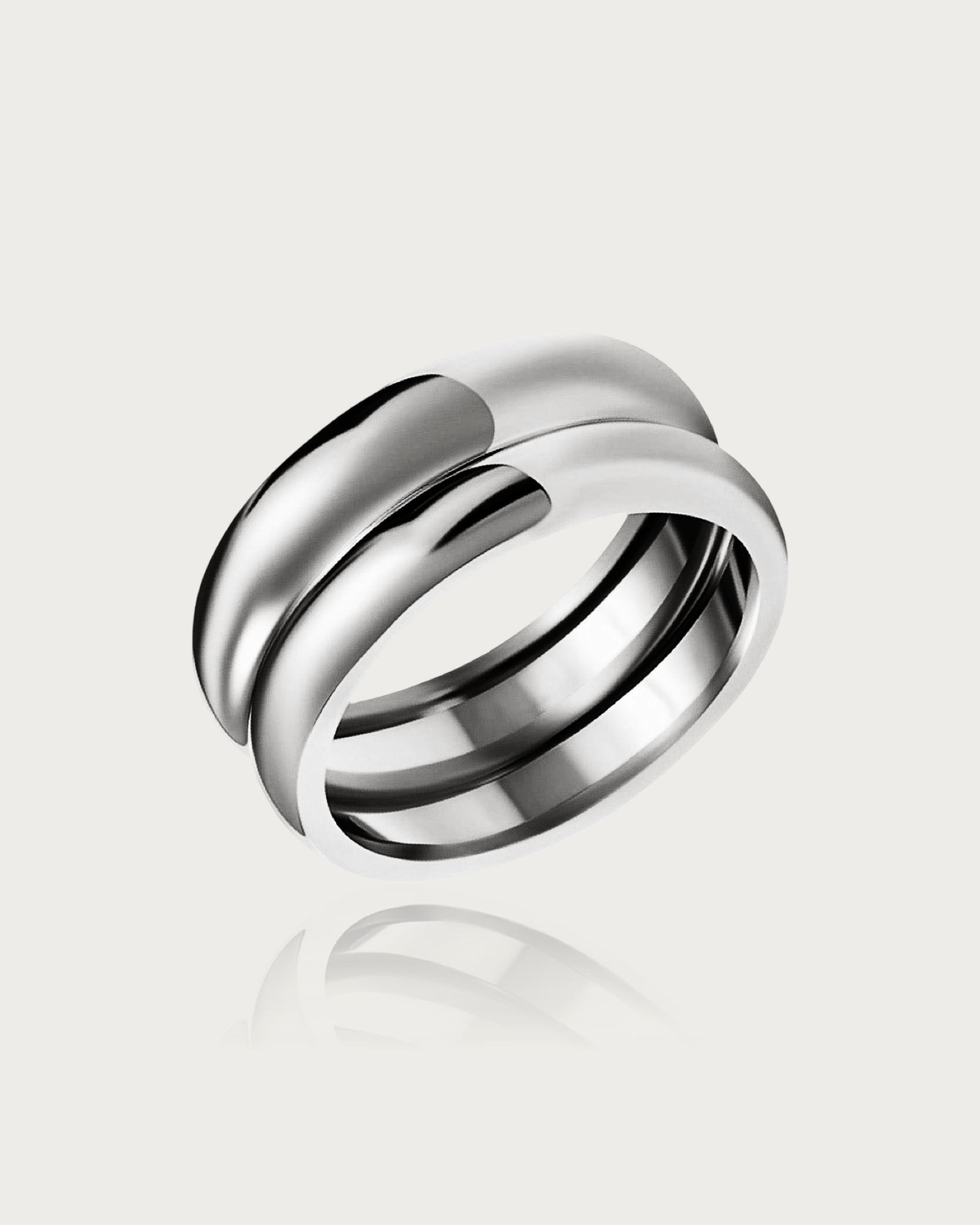 Double Hoop Ring - DORATA Jewellery