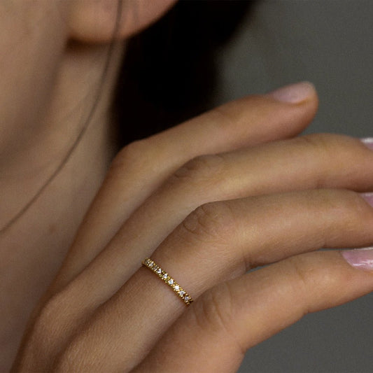 Eternity Band Diamond Ring - DORATA Jewellery