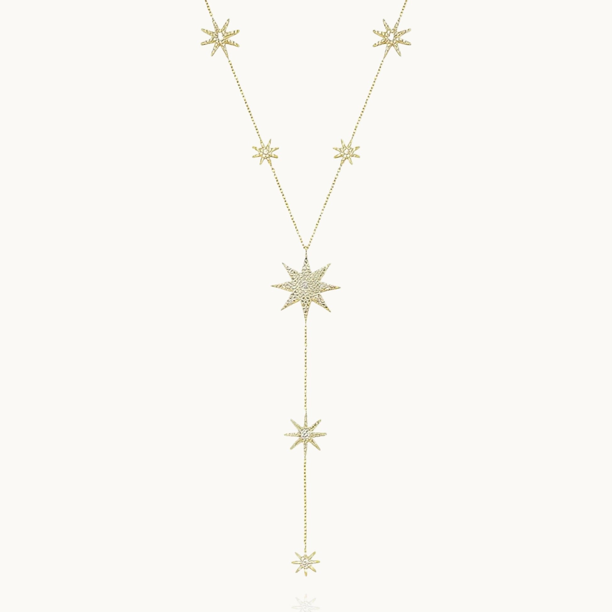 Festive Stars Necklace - DORATA Jewellery