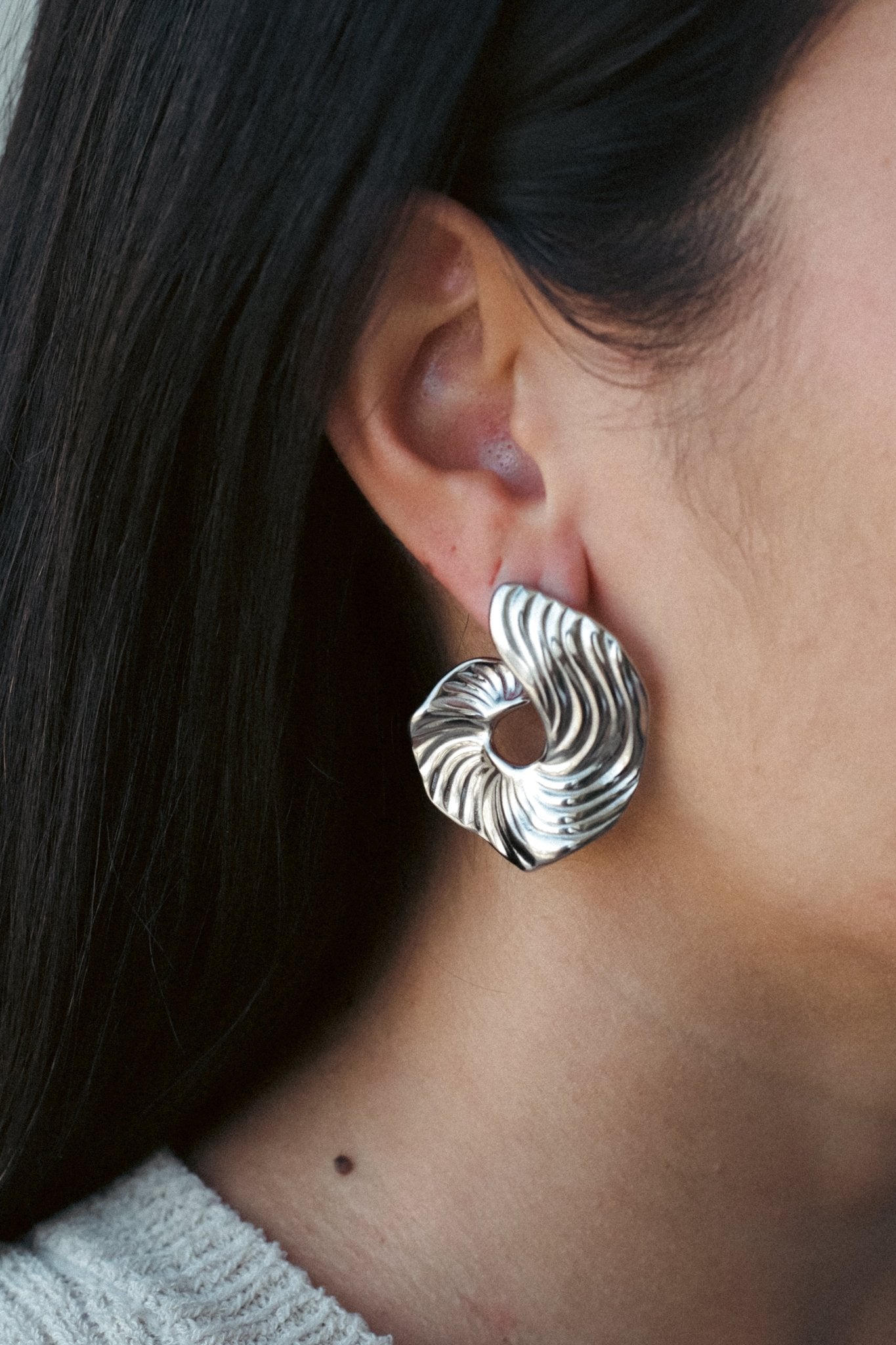 Flowering twisted Earrings - DORATA Jewellery