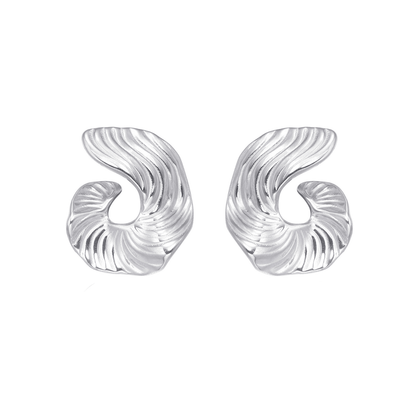 Flowering twisted Earrings - DORATA Jewellery