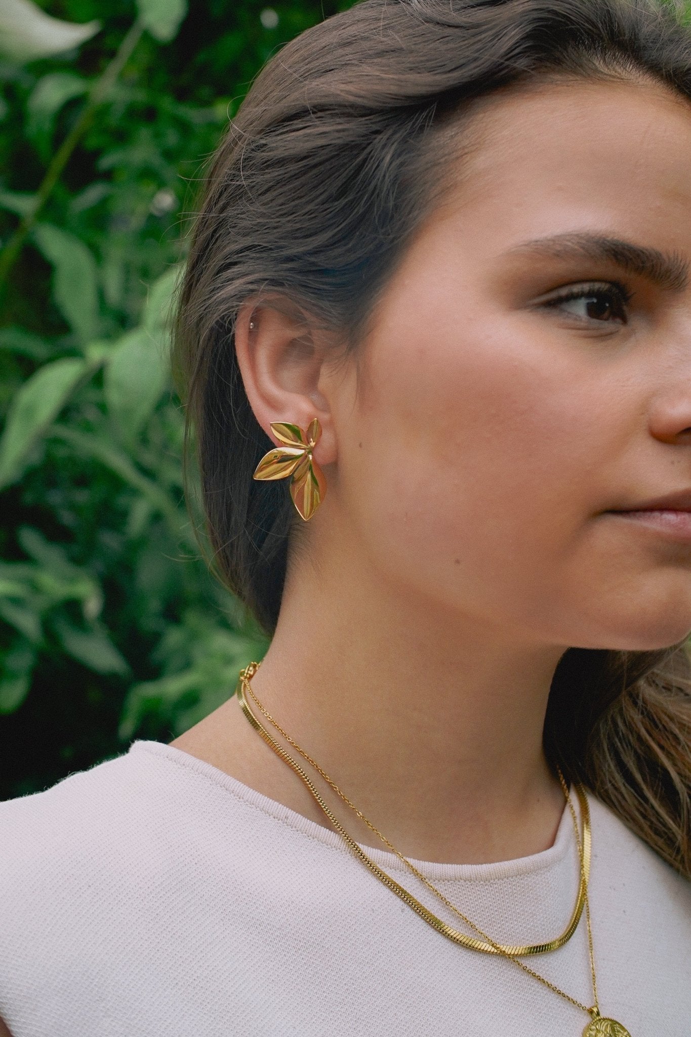 Leaf Earrings - DORATA Jewellery