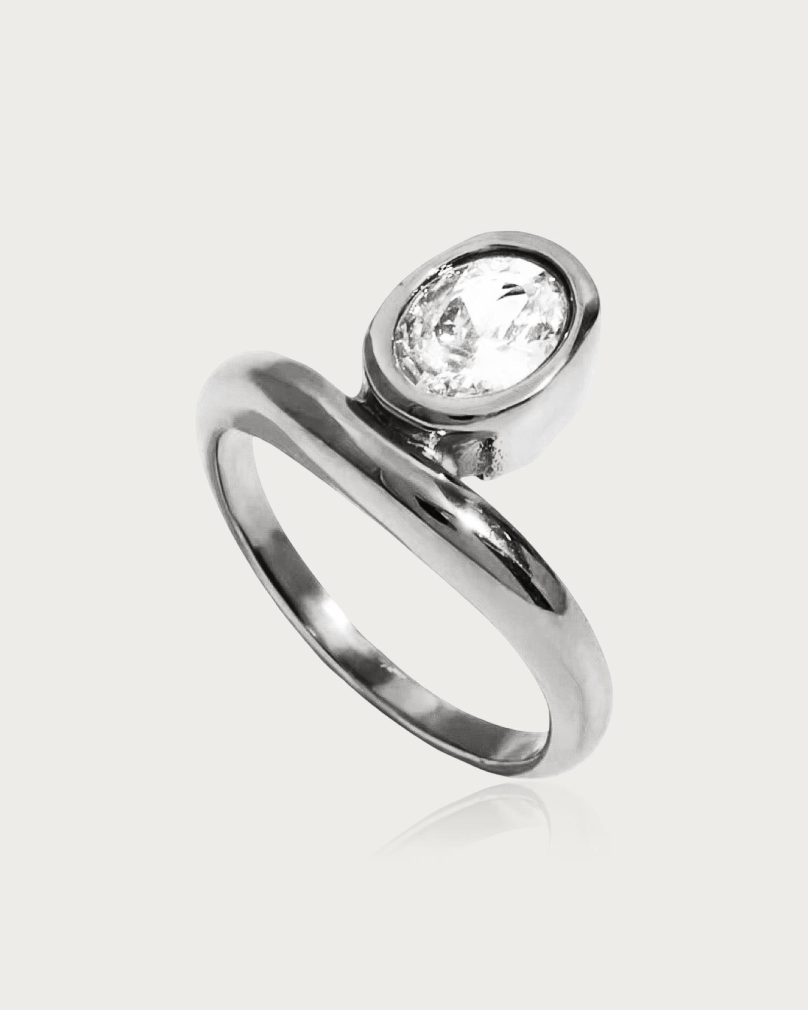 Oval Diamante Ring - DORATA Jewellery