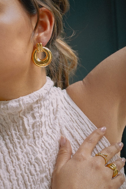 Poise Earrings - DORATA Jewellery