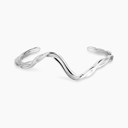 Twist Wave Bracelet - DORATA Jewellery