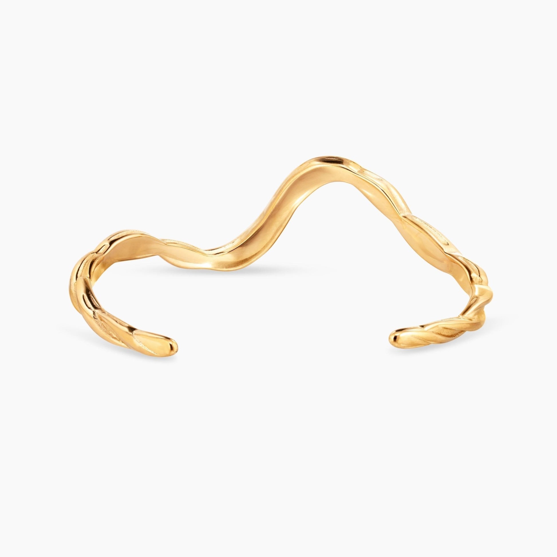 Twist Wave Bracelet - DORATA Jewellery