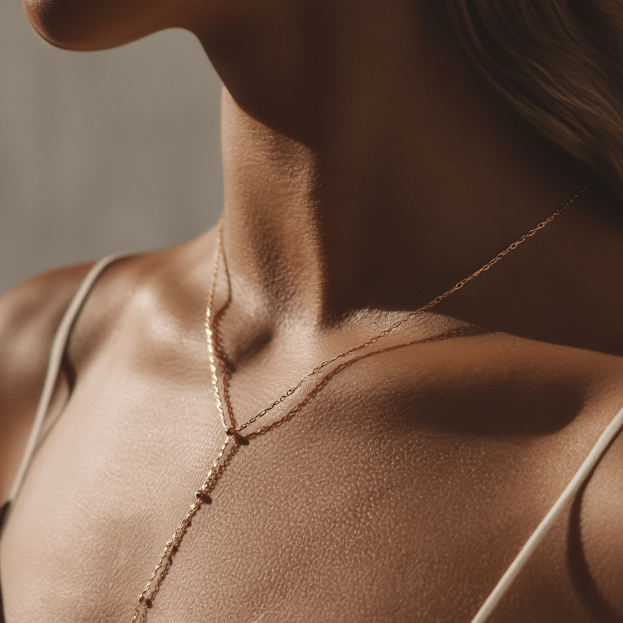 Universe Planets Necklace - DORATA Jewellery