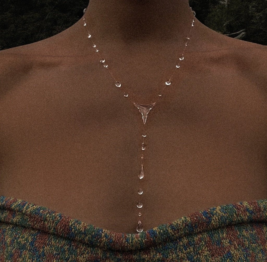 Waterfall Drops Necklace - DORATA Jewellery
