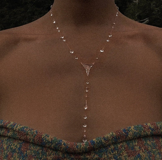 Waterfall Drops Necklace - DORATA Jewellery