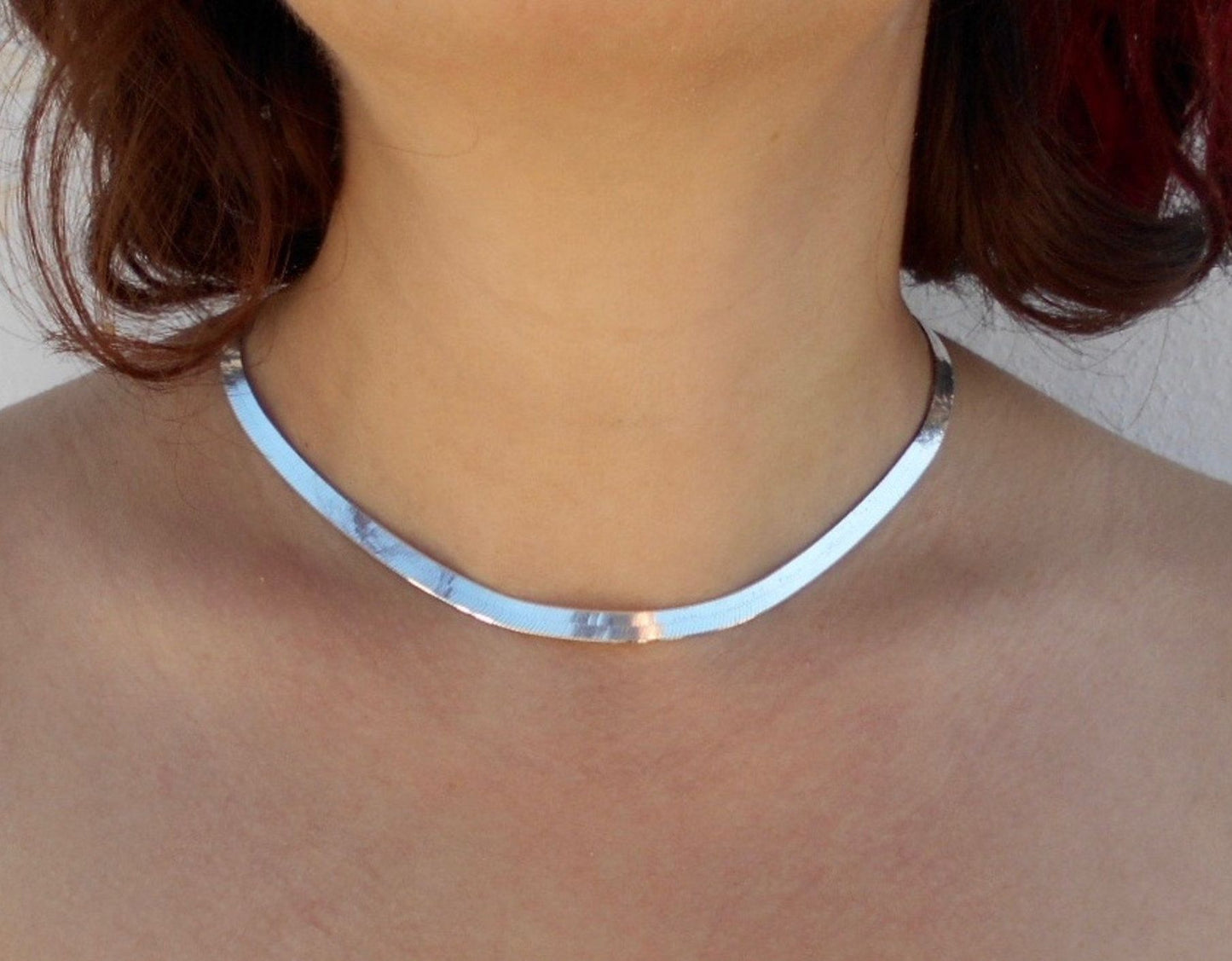 Wide Snake Chain - DORATA Jewellery