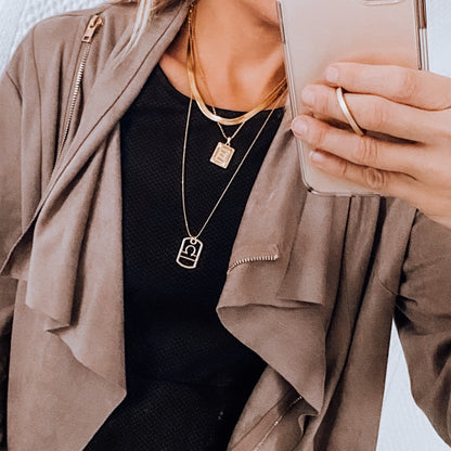 Wide Snake Chain - DORATA Jewellery