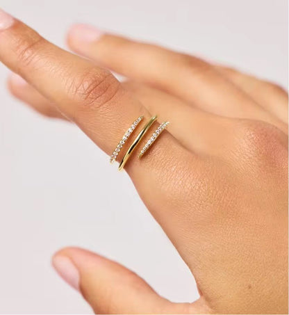 Wrap Ring Sterling Silver - DORATA Jewellery